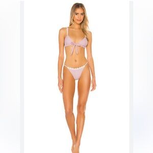 Tularosa Sunshine Pink Bikini Daisy Set